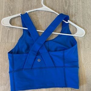 Lululemon crop sports bra size 8